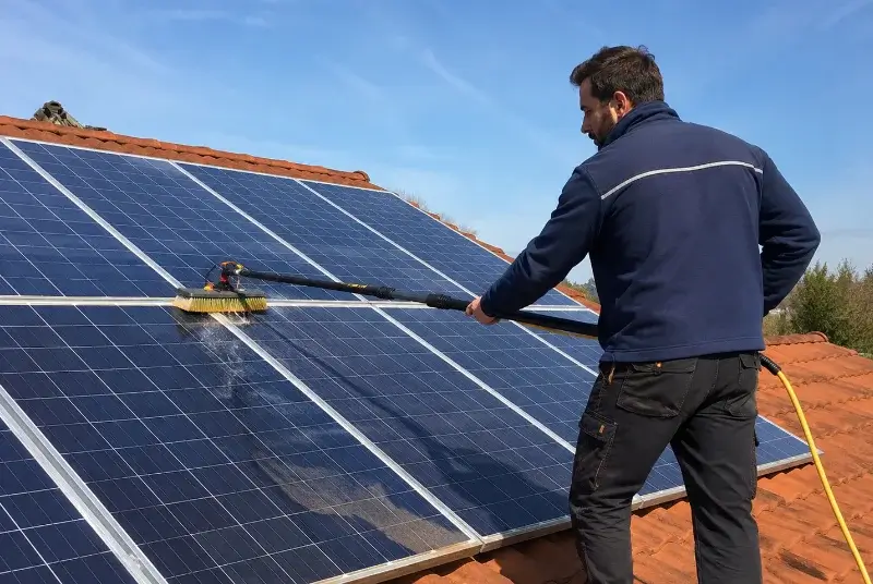 Nettoyage et entretien de panneaux solaires à Éloise